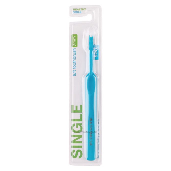 Healthy Smile Tuft Soft 7mm Toothbrush, Blue